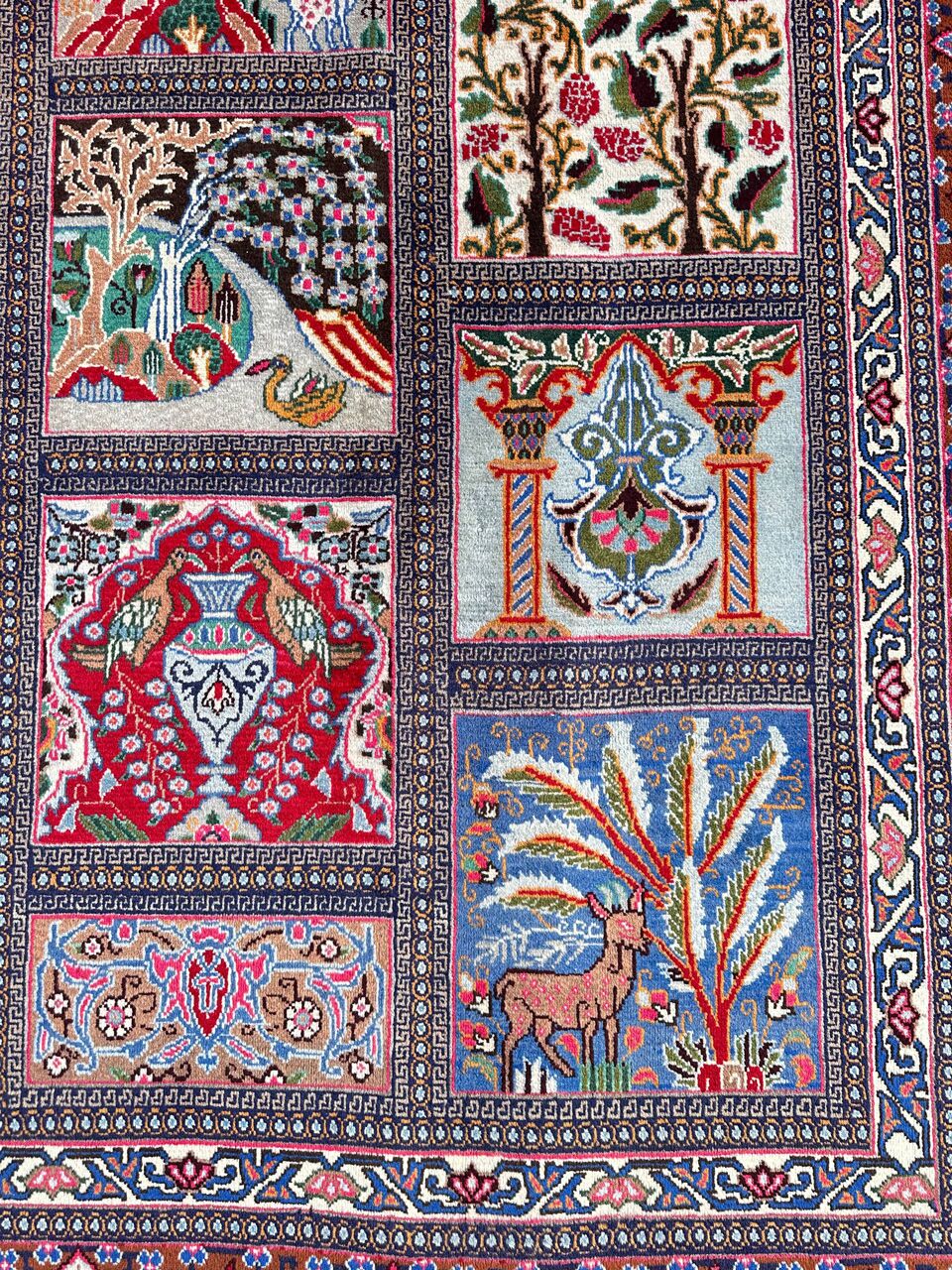 4x3M Garden Design Kashmar Persian Rug - Image 7