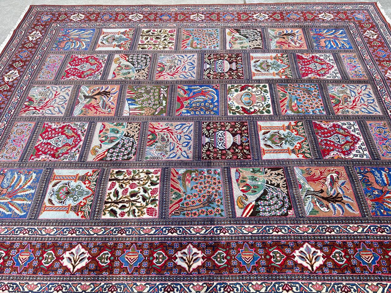 4x3M Garden Design Kashmar Persian Rug - Image 9