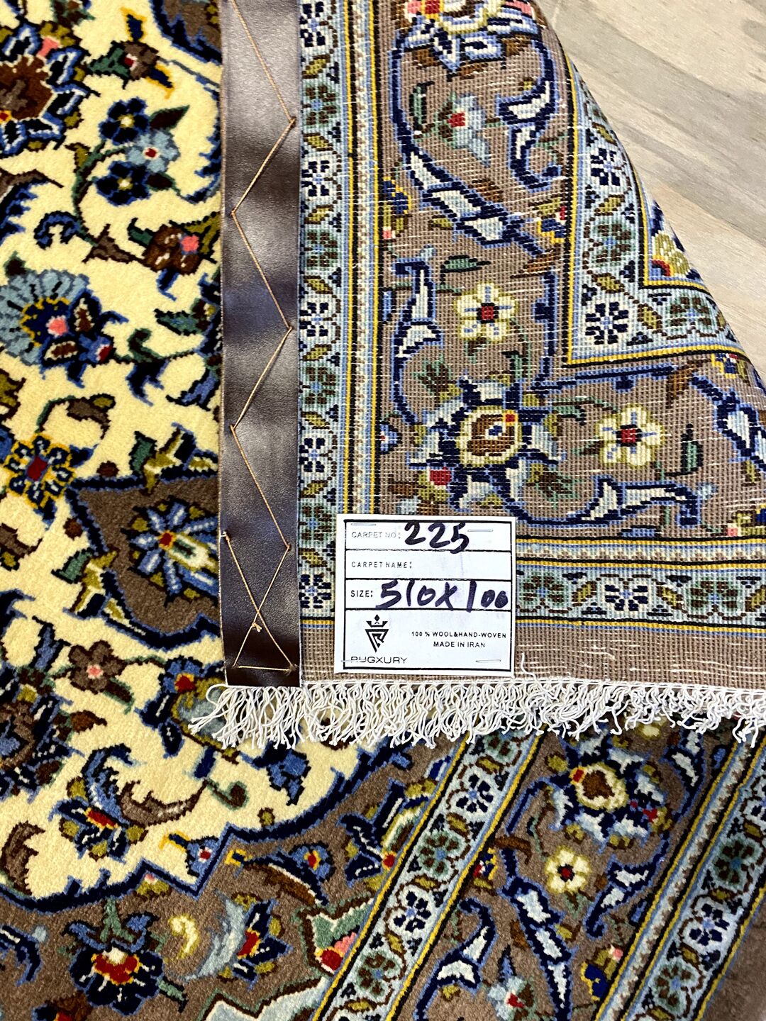 5m Traditional Kashan Runner - Image 3