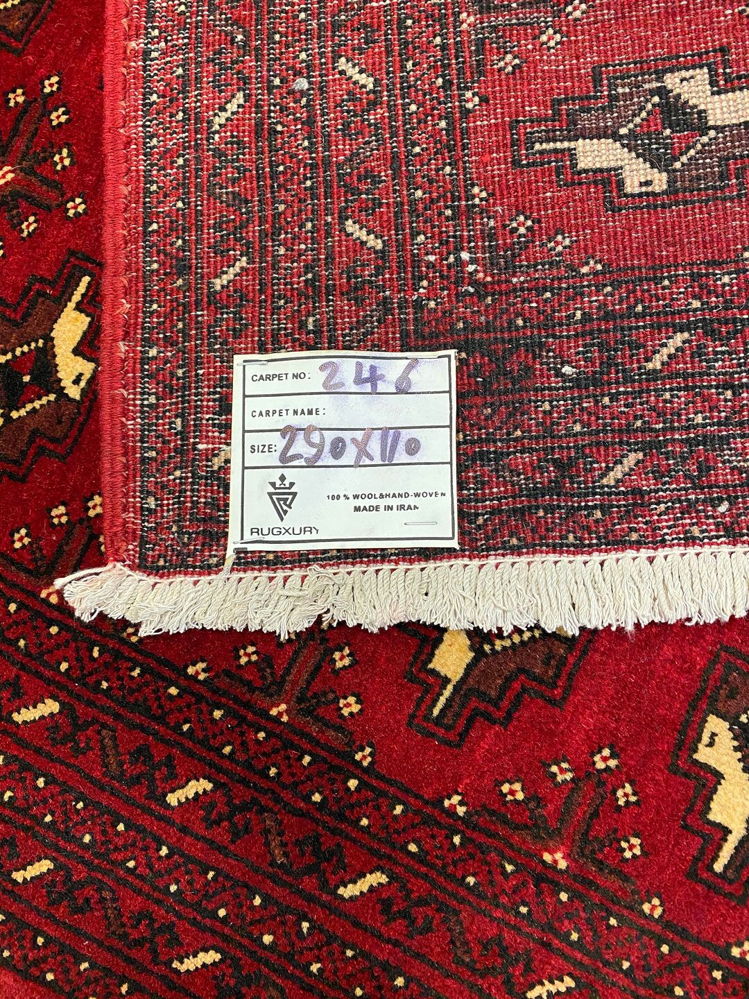3M Bokhara Design Persian Turkaman Runner - Image 6