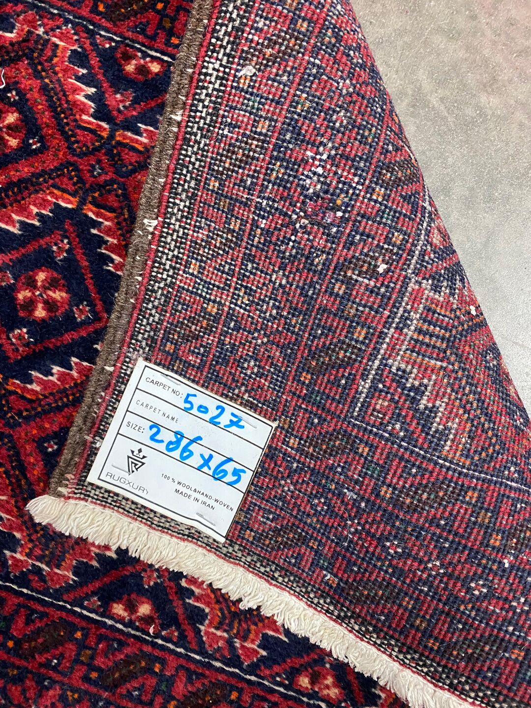2.9M Long Balouchi Tribal Runner - Image 6
