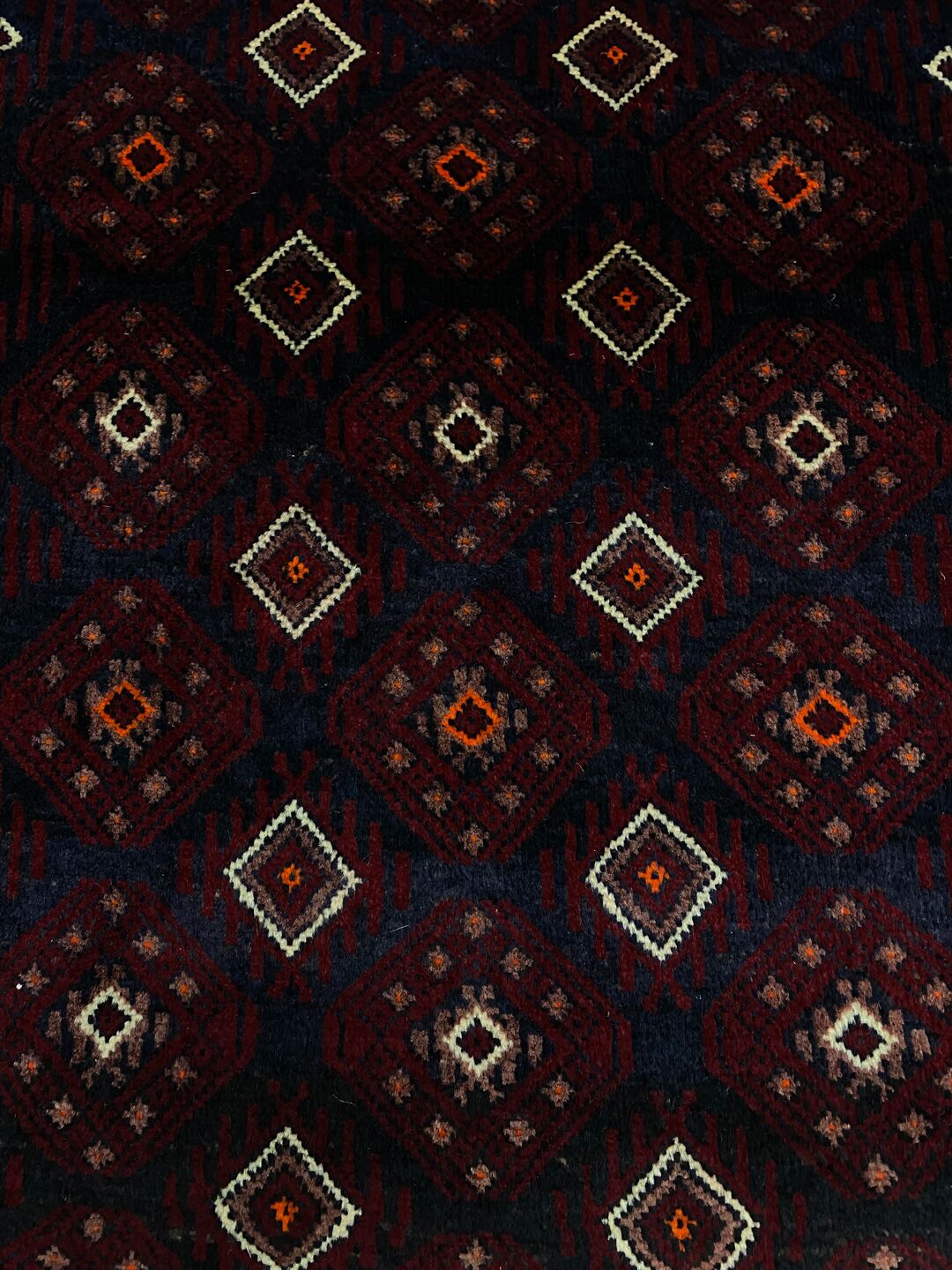 1.9x1M Persian Balouchi Nomadic Rug - Image 5