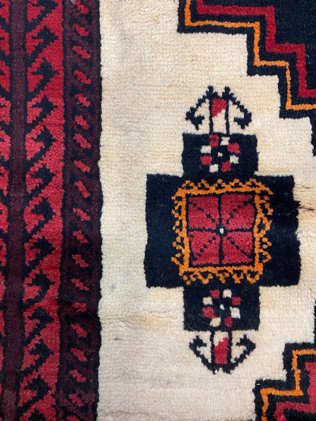 Discounted 2x1M Persian Balouchi Nomadic Rug - Image 3