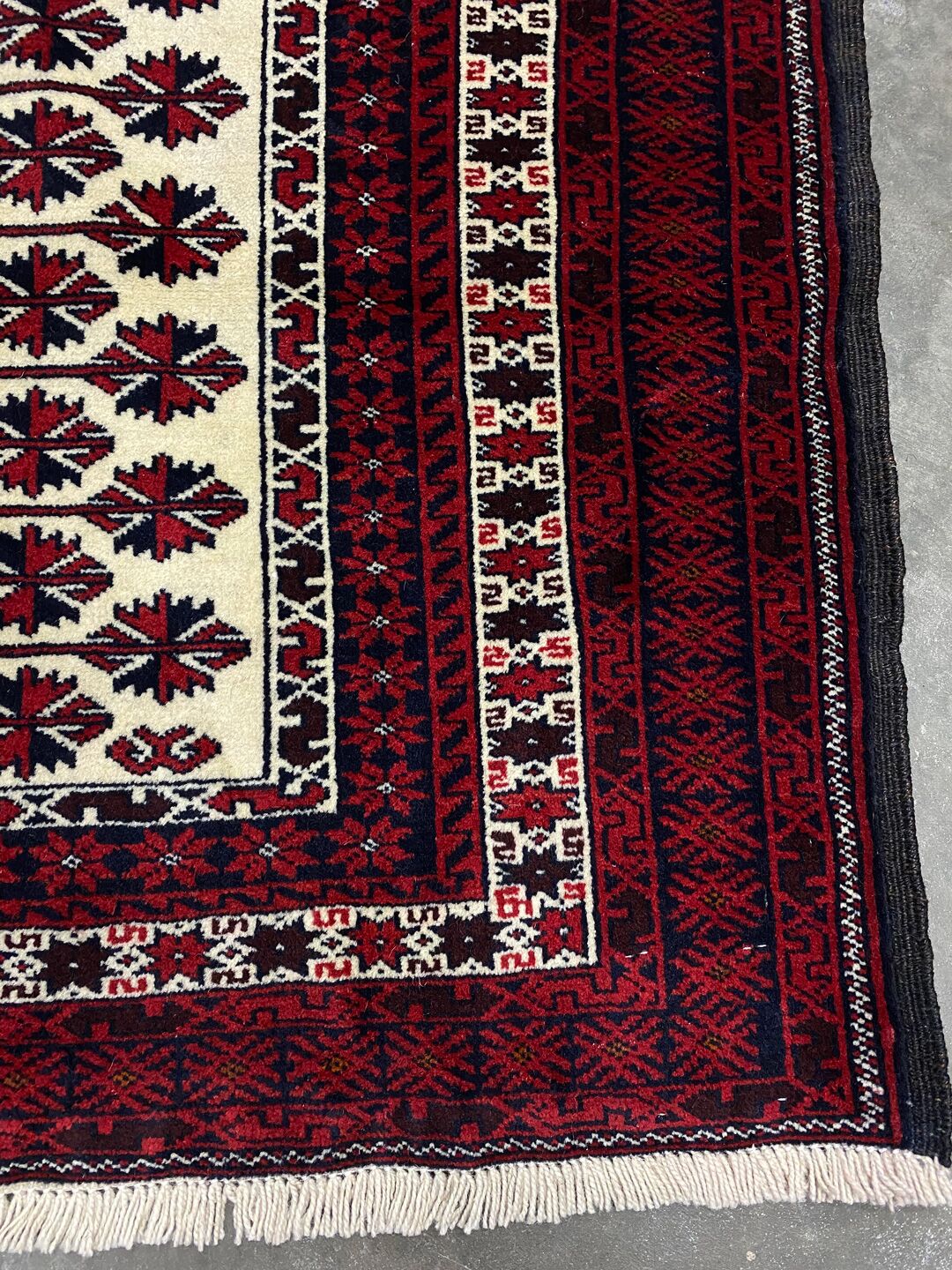 Antique Prayer Rug (Balouchi) - Image 3