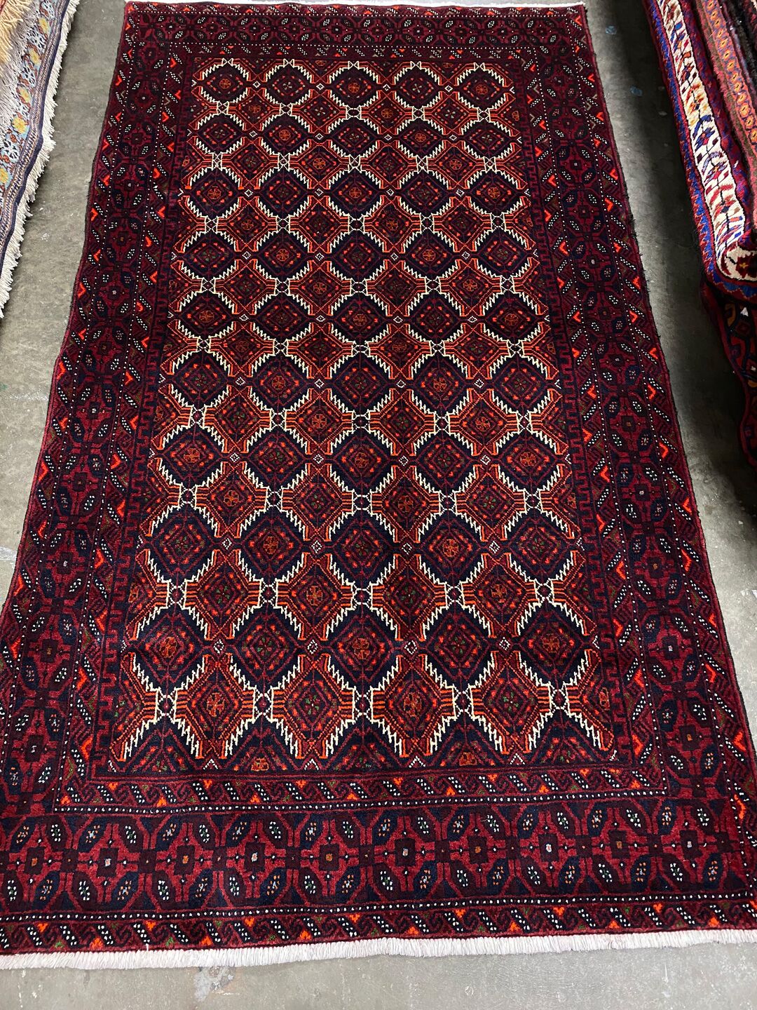 2.2x1.2M Persian Balouchi Nomadic Rug - Image 2