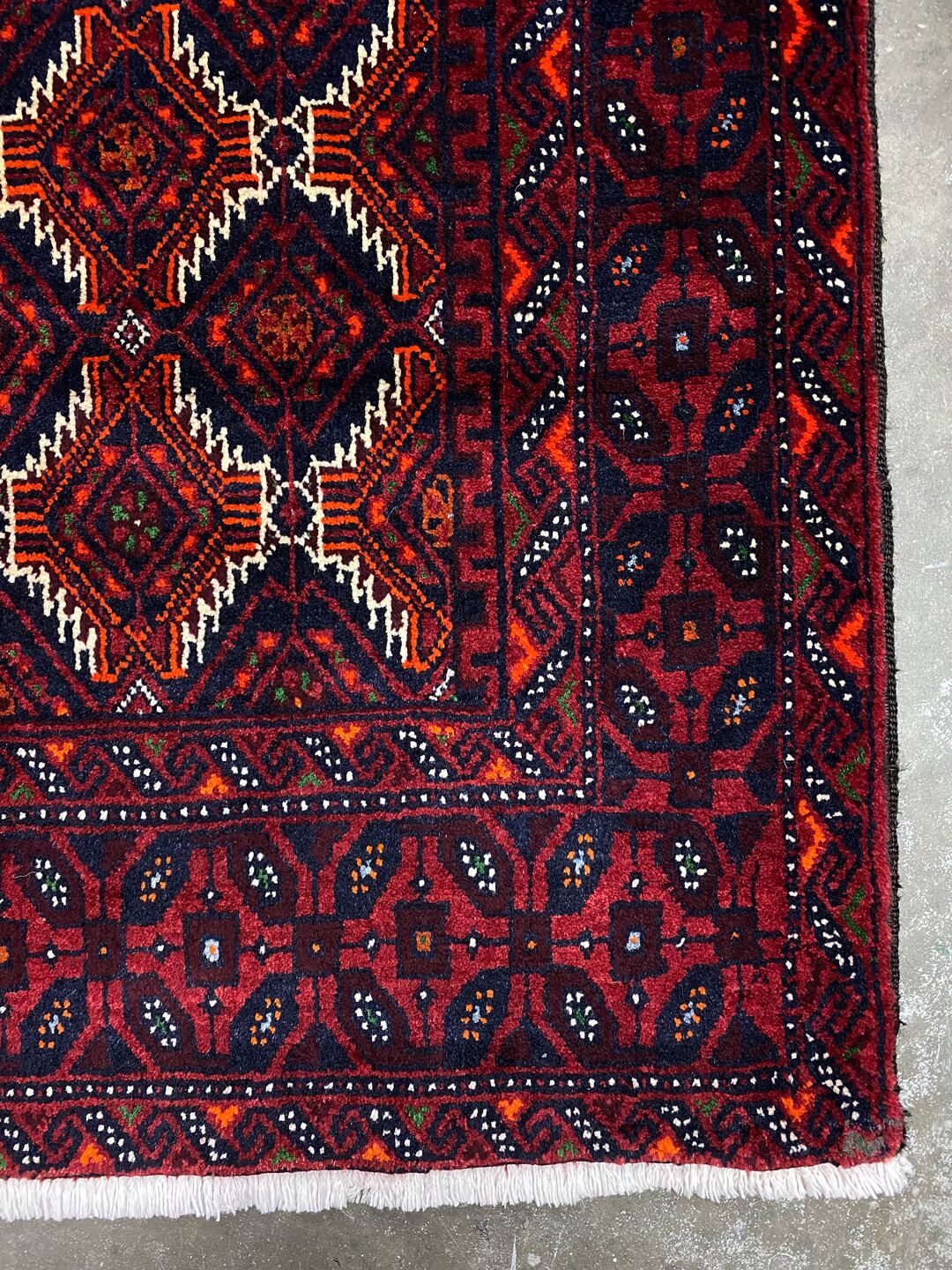 2.2x1.2M Persian Balouchi Nomadic Rug - Image 4