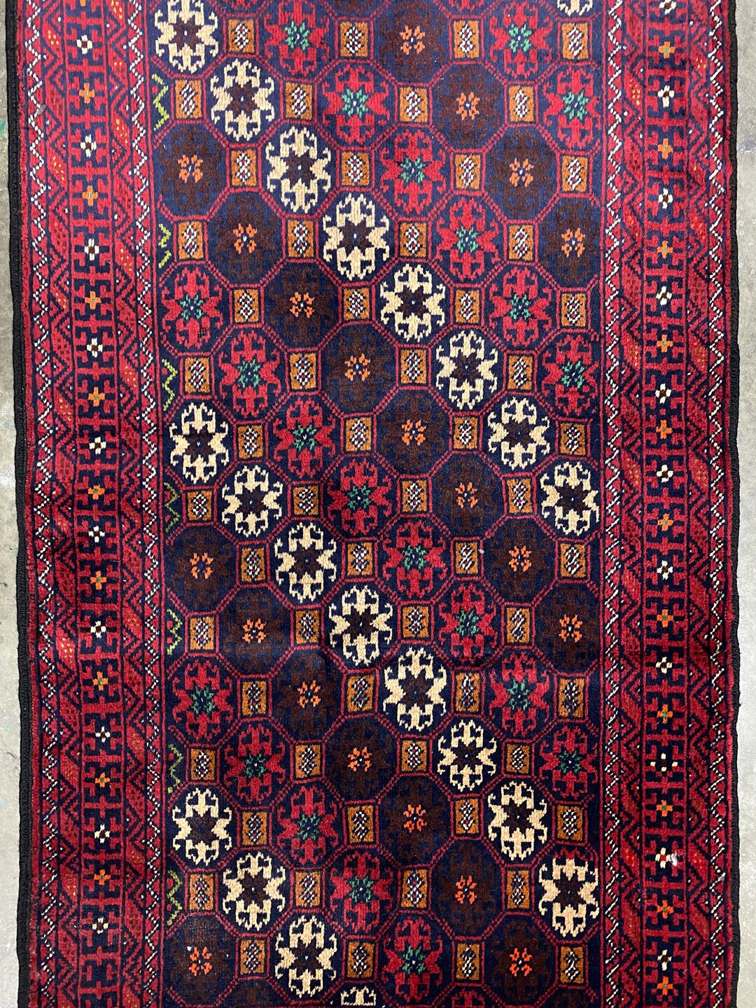 tribal balouchi rug