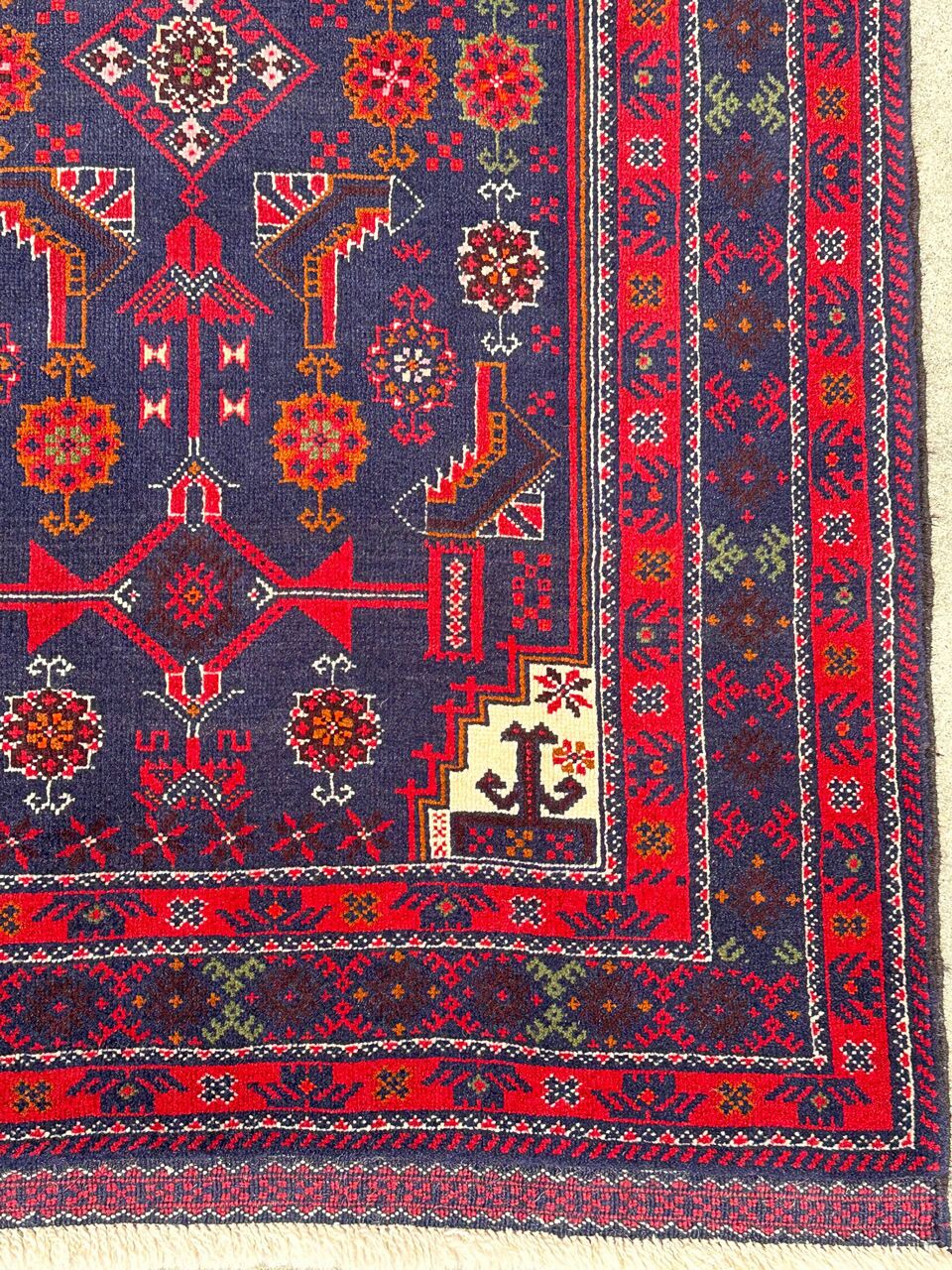 1.8x1M Persian Balouchi Nomadic Rug - Image 4
