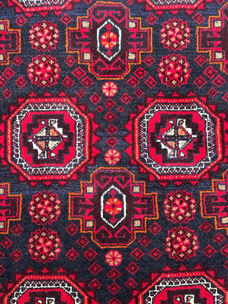 2x1M Persian Balouchi Nomadic Rug - Image 3