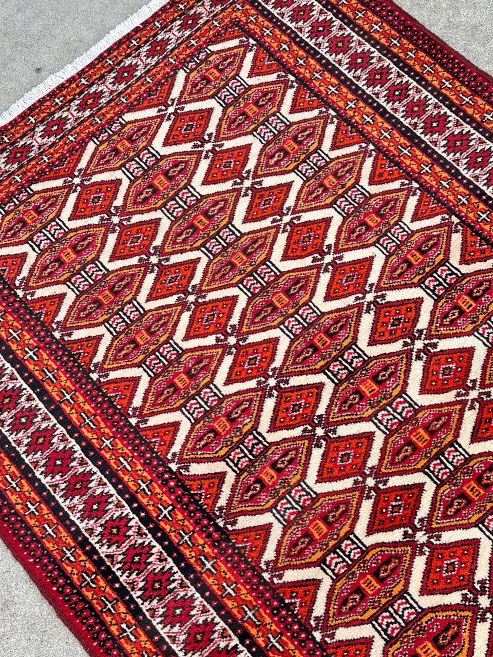 1.9x1M Persian Balouchi Nomadic Rug - Image 6