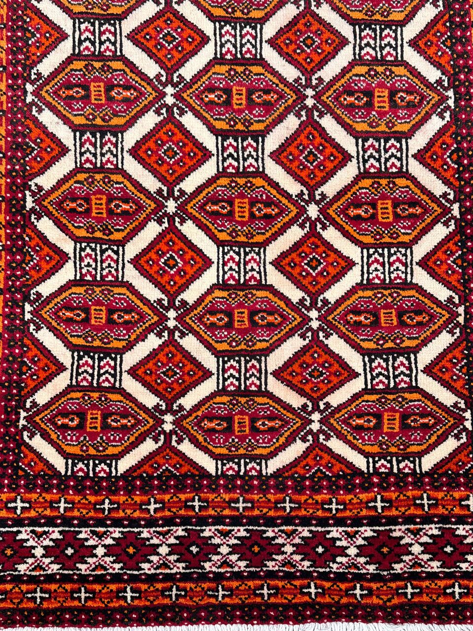 2x1M Persian Balouchi Nomadic Rug - Image 3