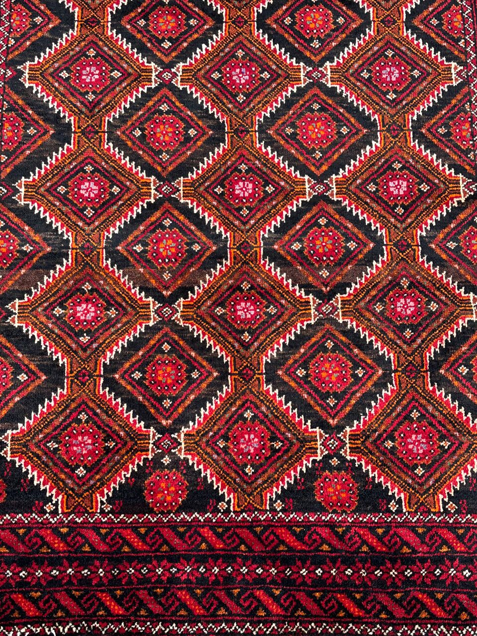 2x1M Persian Balouchi Nomadic Rug - Image 3