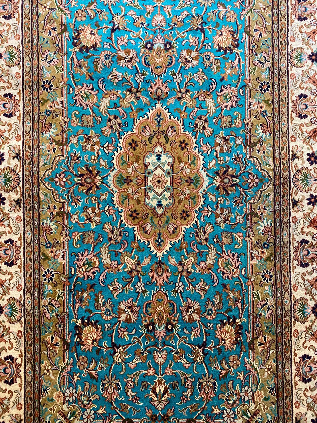 Silk Kashmiri Rug