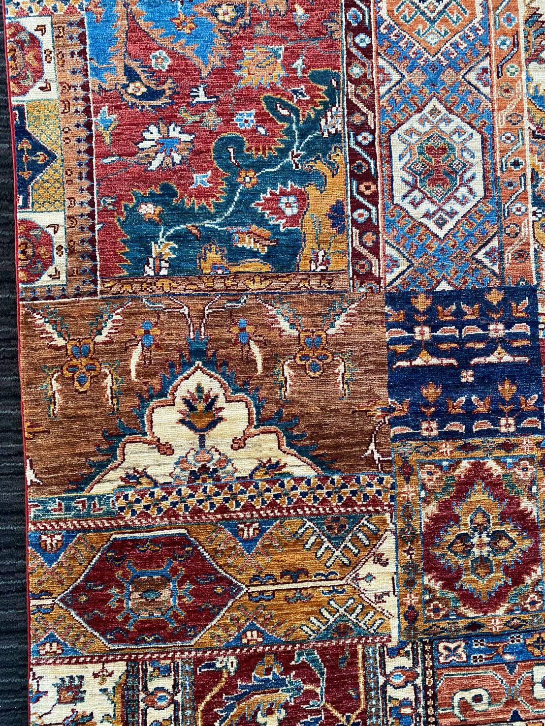 1.8 X 1.2 M Super Kazak Rug (Patch Work Design) - Image 4