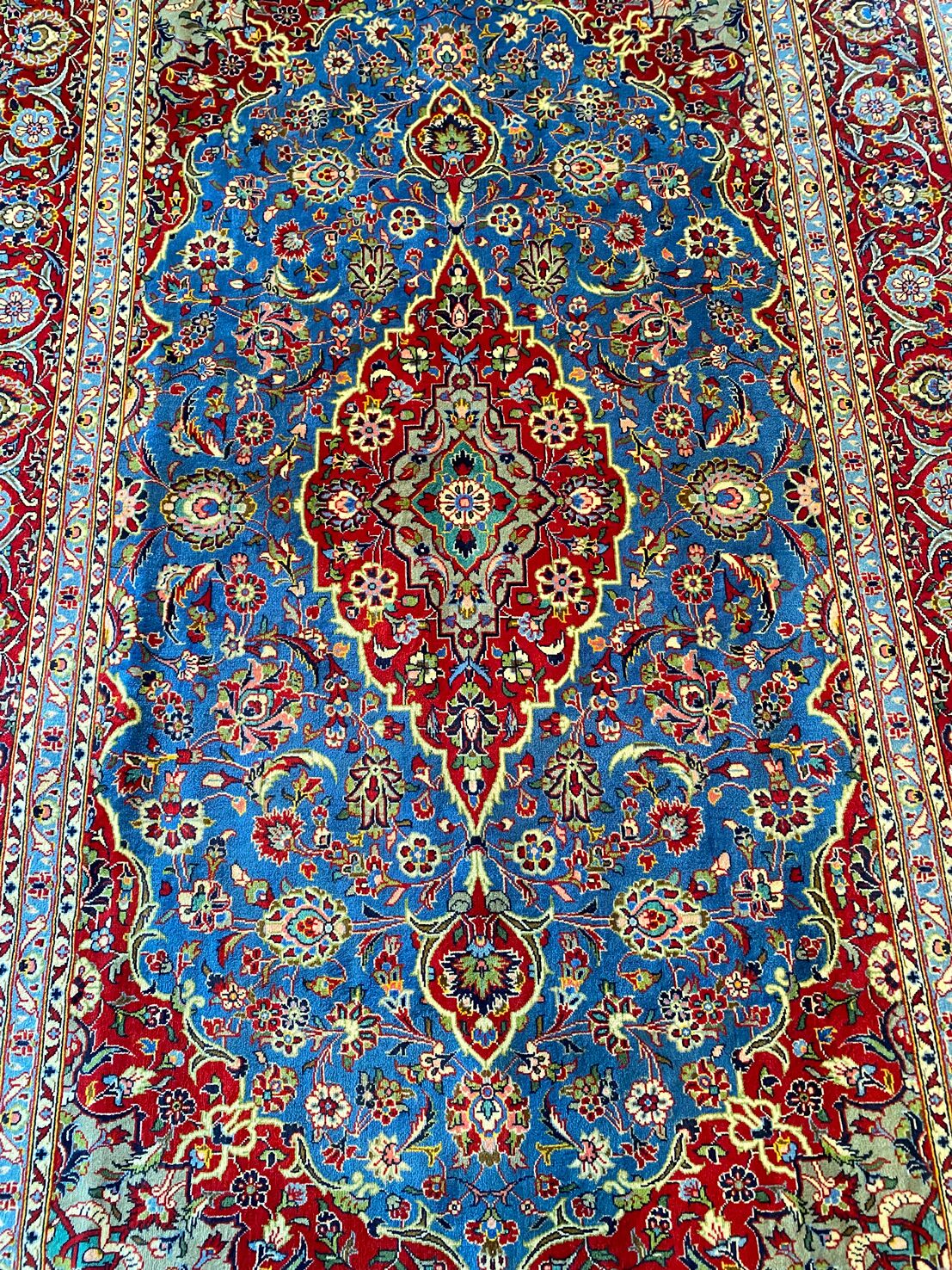 3x2M Royal Traditional Persian Kashan Rug - Image 5