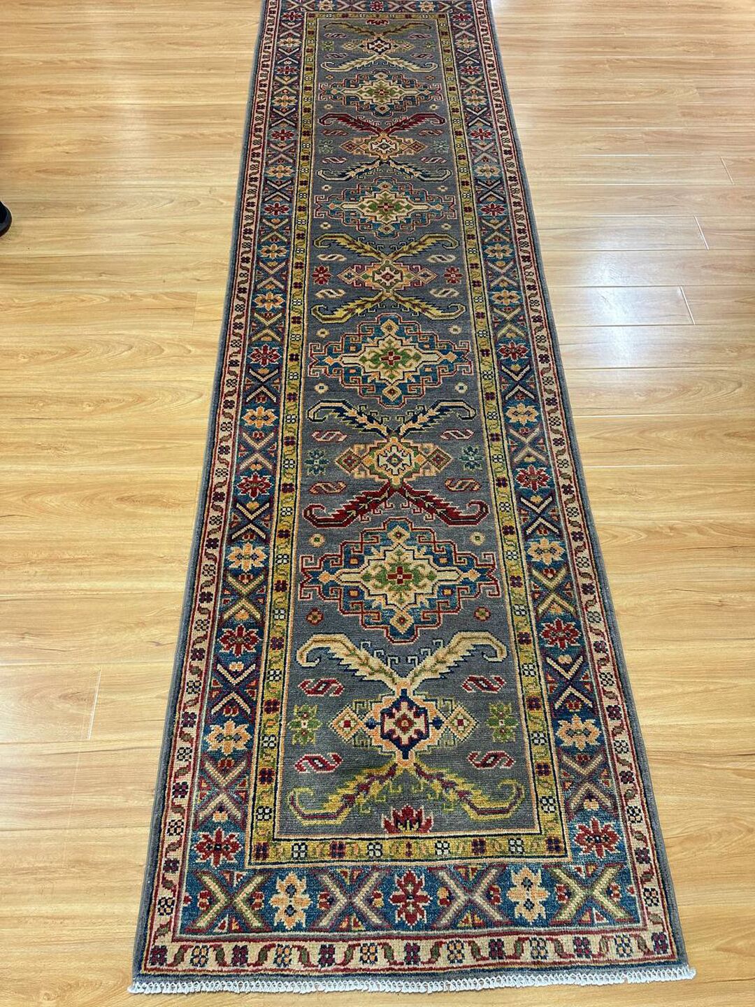 3m Kazak Afghan Runner - Image 9