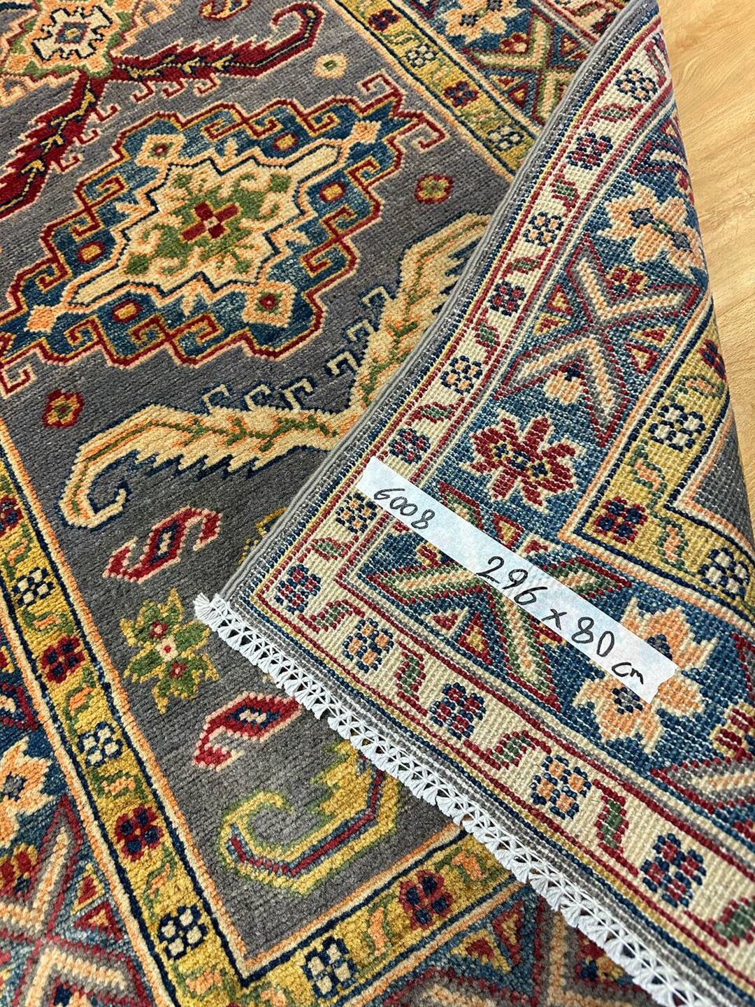 3m Kazak Afghan Runner - Image 8