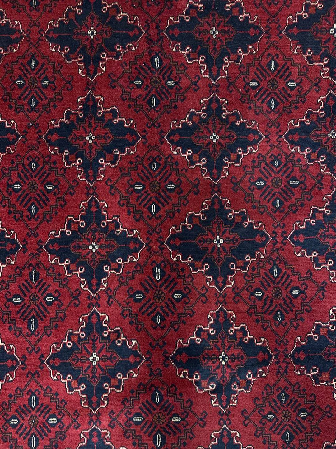 3 X 2 M Khal Mou Afghan Rug - Image 4