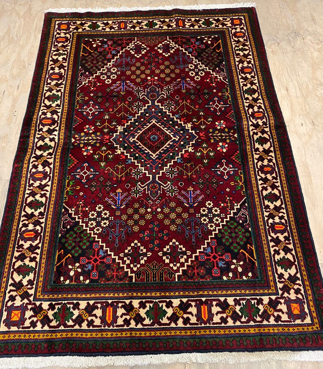 2x1.4 M Persian Joshaghan Rug - Image 2