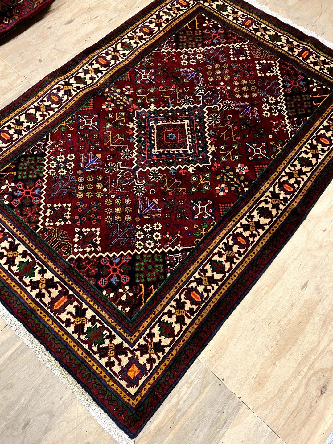 2x1.4 M Persian Joshaghan Rug - Image 5