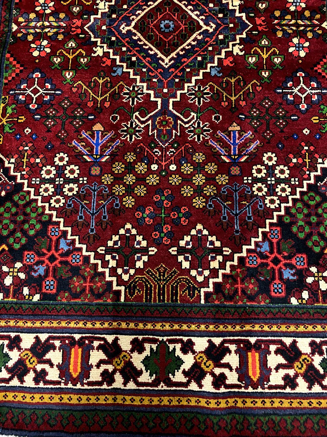 2x1.4 M Persian Joshaghan Rug - Image 3