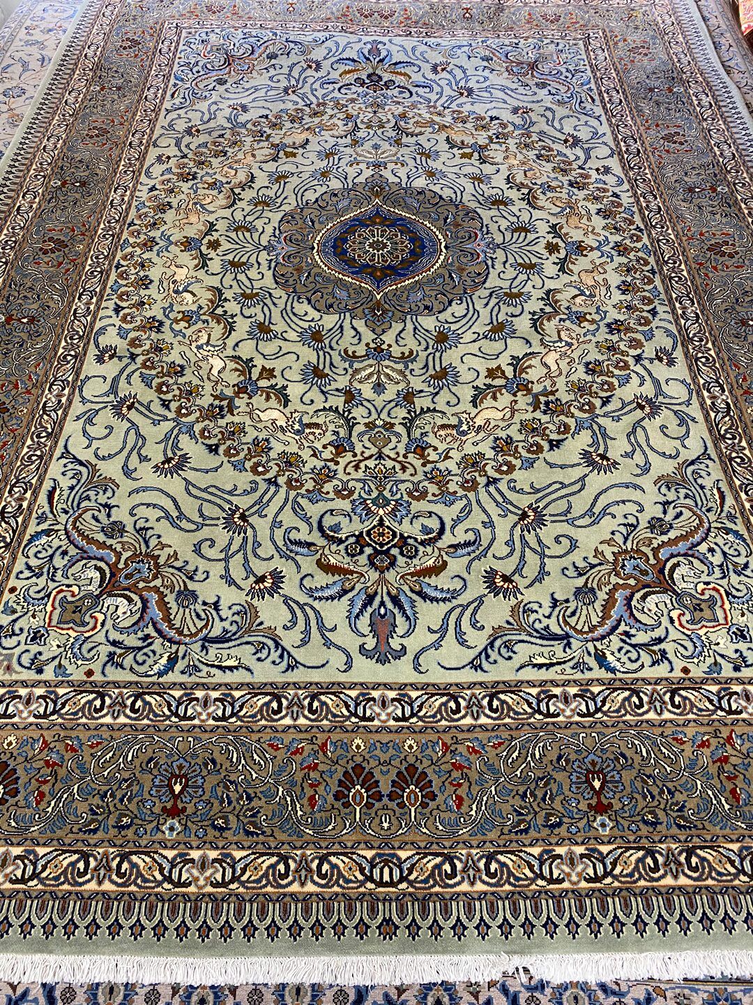 Masterpiece 3.5x2.5M Fine Mood Persian Rug - Image 9