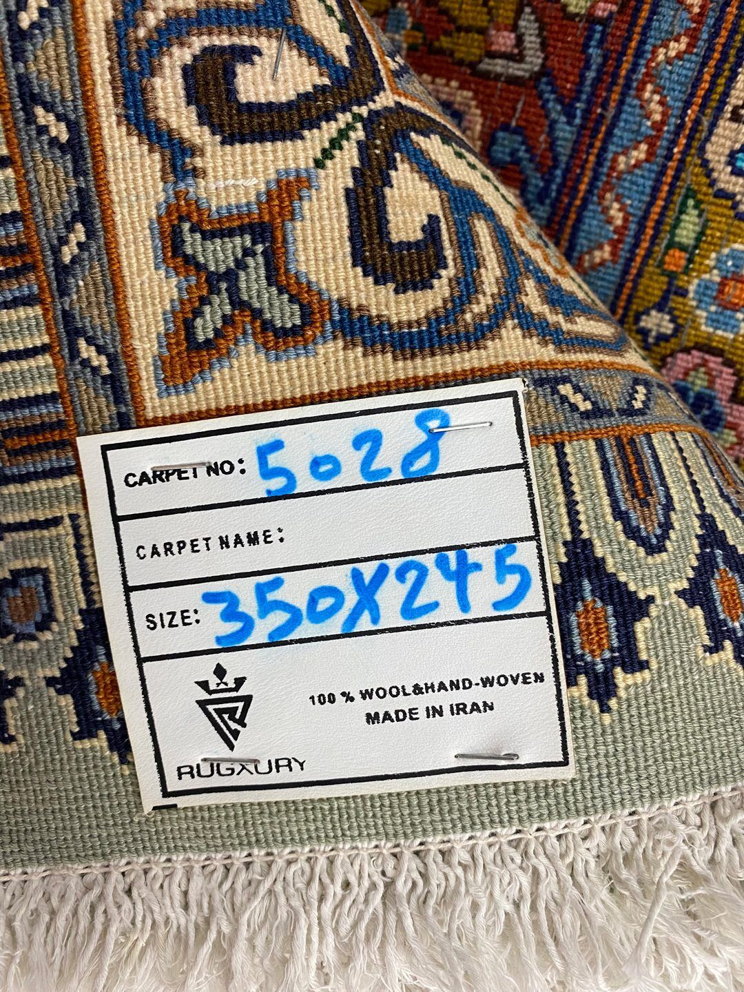 Masterpiece 3.5x2.5M Mood Persian Rug - Image 20