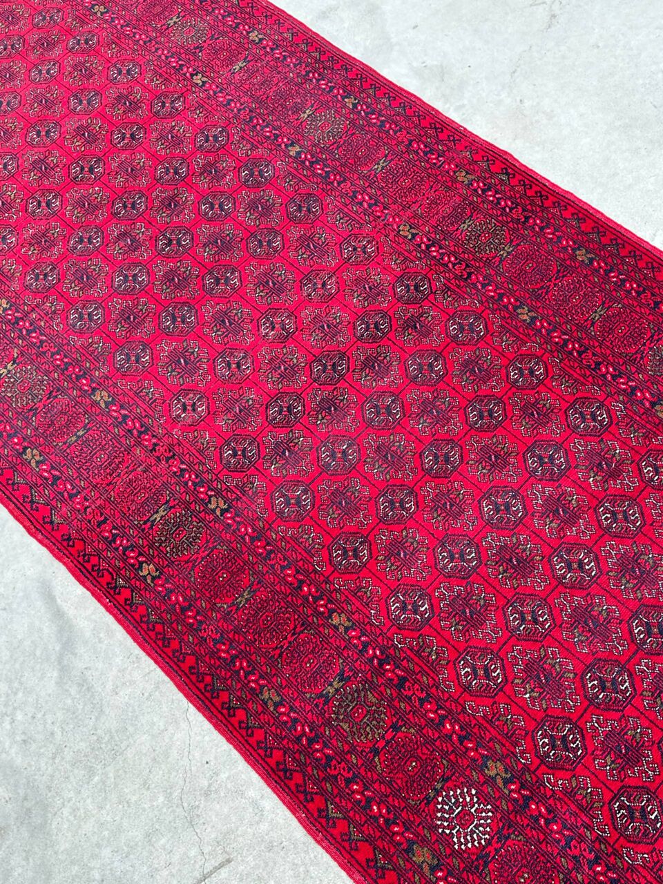 3.8 M Handmade Mori Gol Hall Runner - Image 5