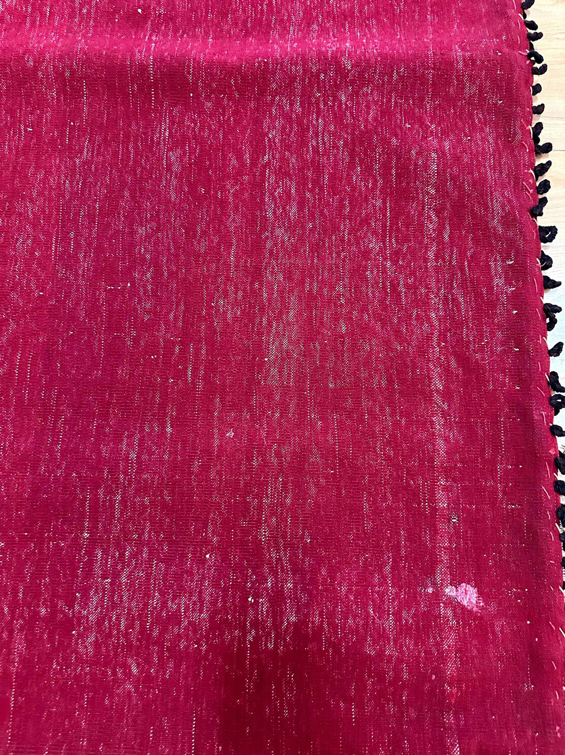 1.25 x 0.6 M Persian Turkoman Poshti Rug - Image 10