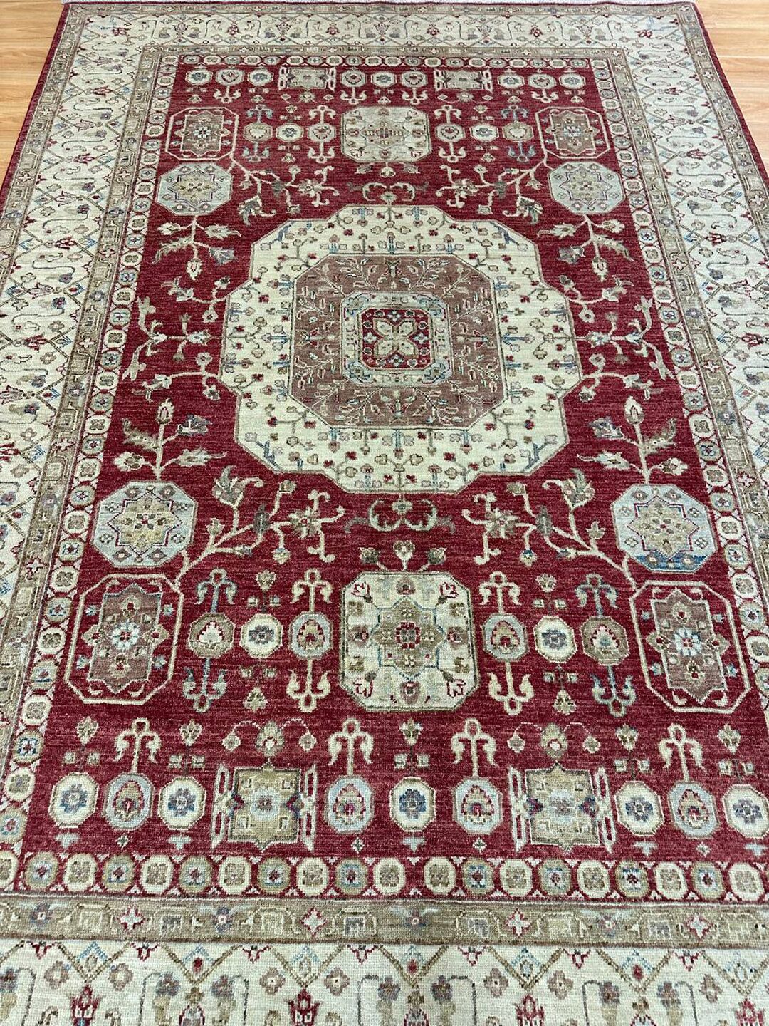 2.4 x 1.7 M Afghan Super Chobi Rug - Image 10