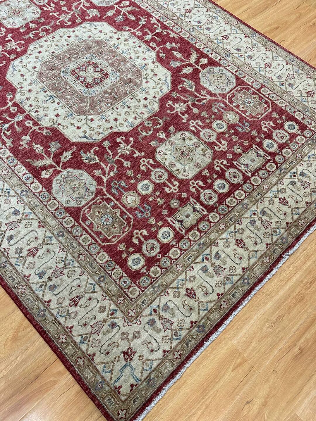2.4 x 1.7 M Afghan Super Chobi Rug - Image 8