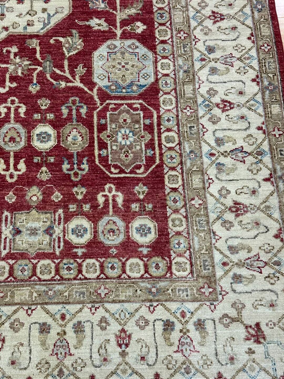 2.4 x 1.7 M Afghan Super Chobi Rug - Image 6