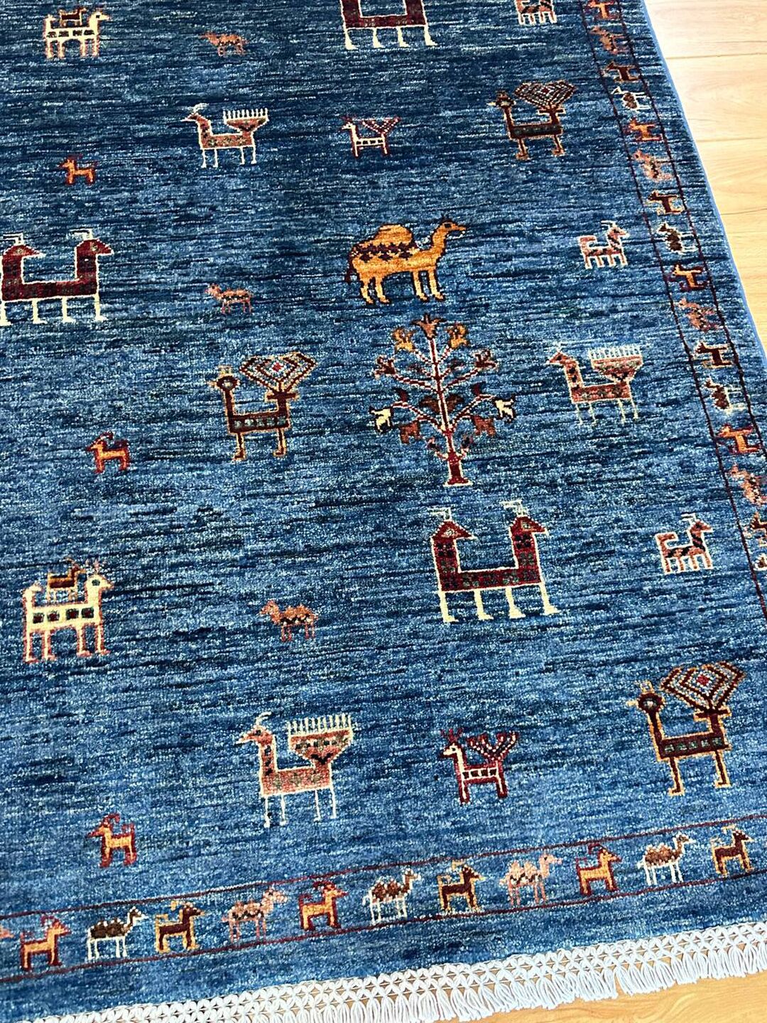 2×1.5 M Afghan Super Kazak Rug - Image 7