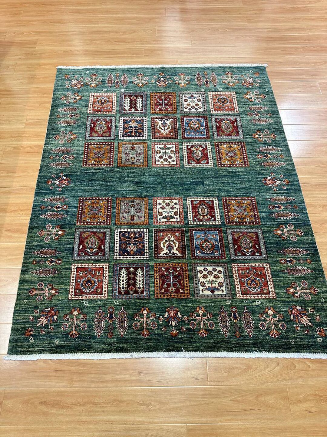 1.9 x 1.5 M Afghan Super Chobi Rug - Image 3