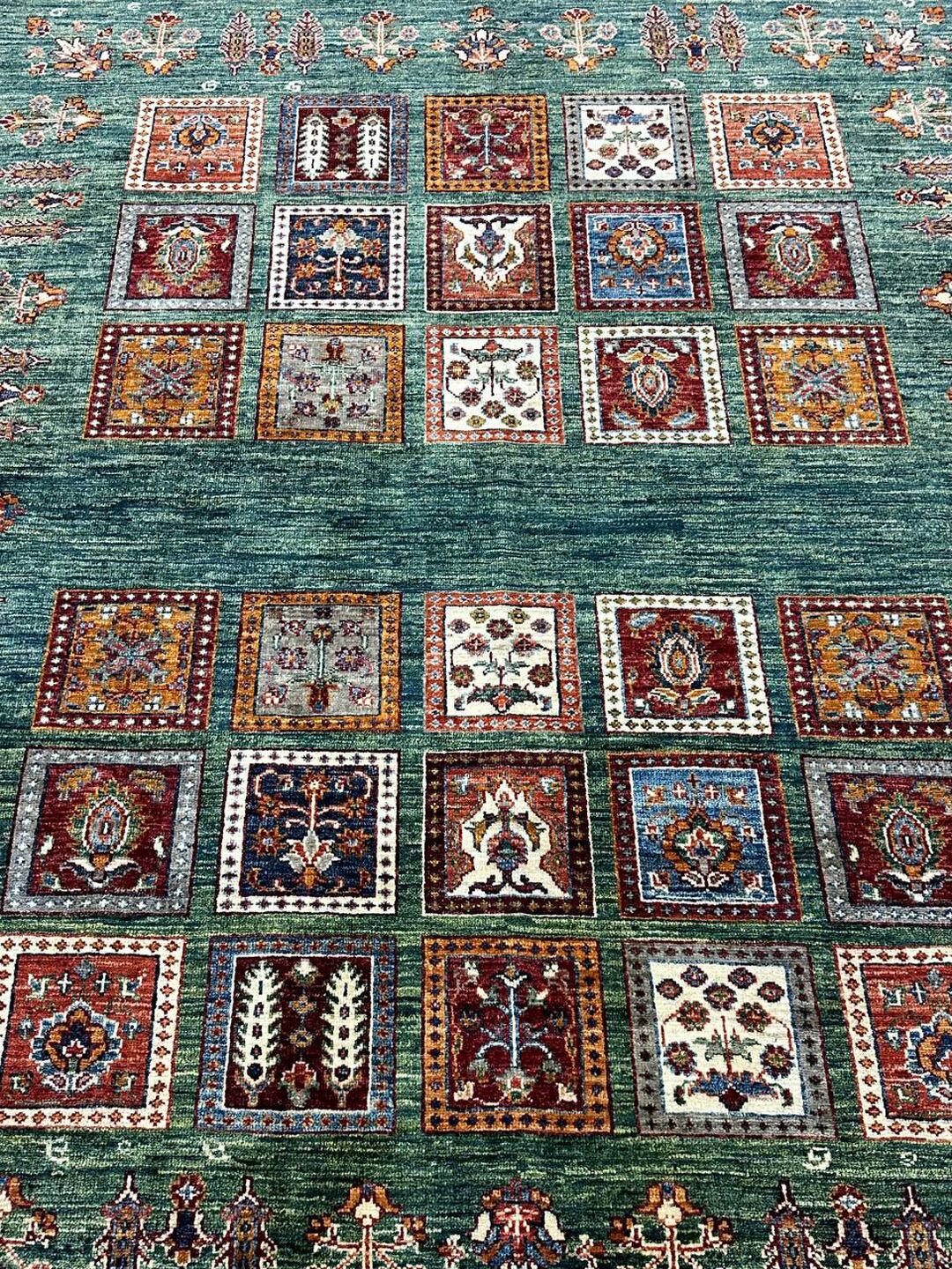1.9 x 1.5 M Afghan Super Chobi Rug