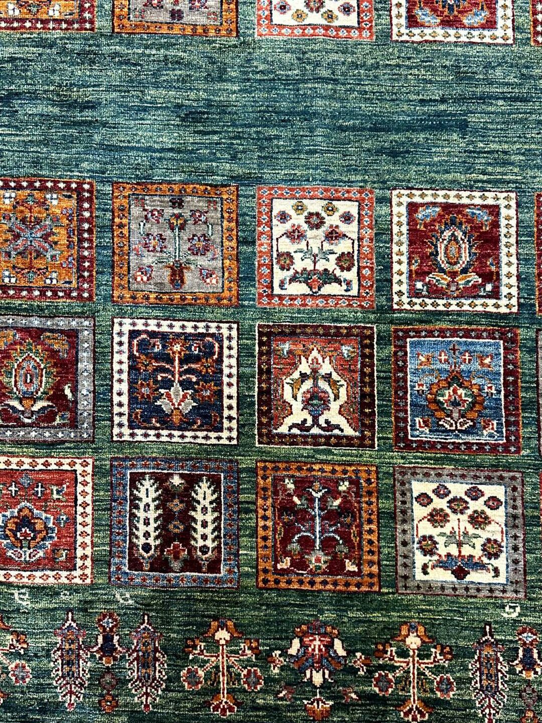 1.9 x 1.5 M Afghan Super Chobi Rug - Image 4