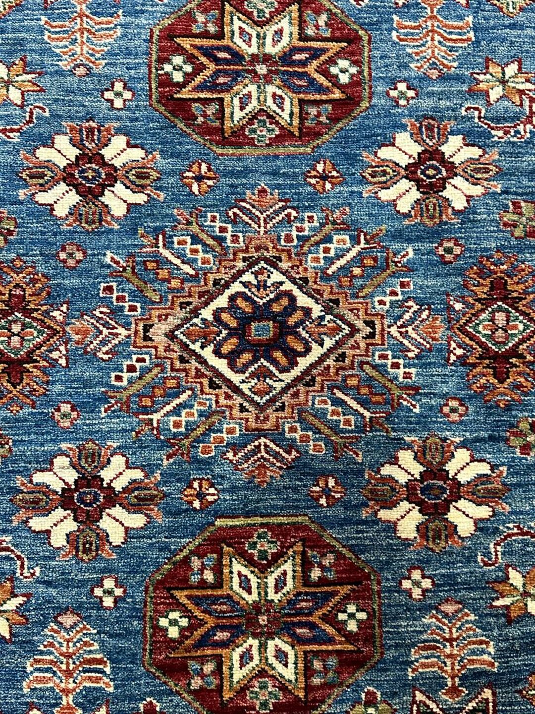 1.5×1 M Afghan Super Kazak Rug - Image 4
