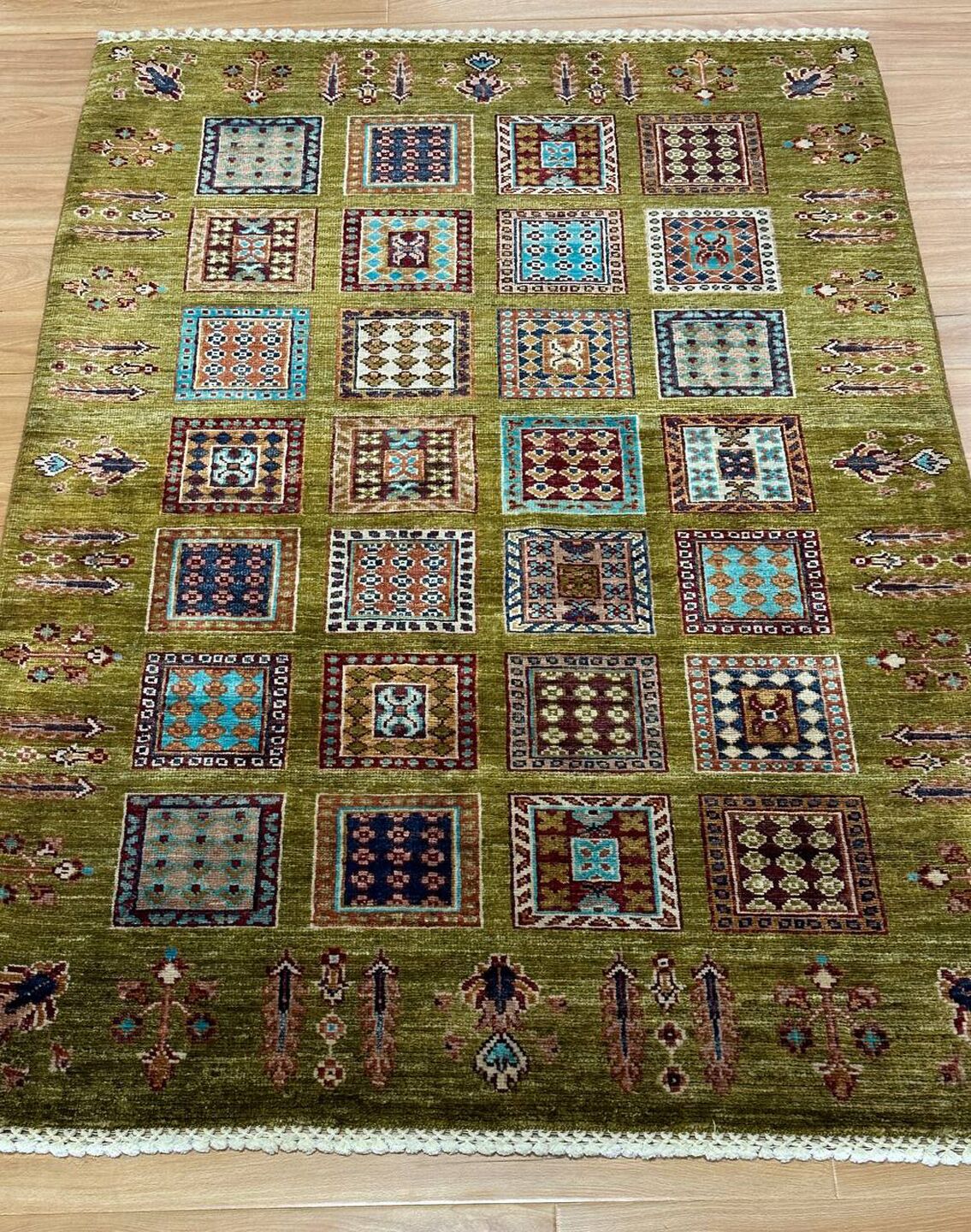 1.5 x 1 M Afghan Super Chobi Rug - Image 2