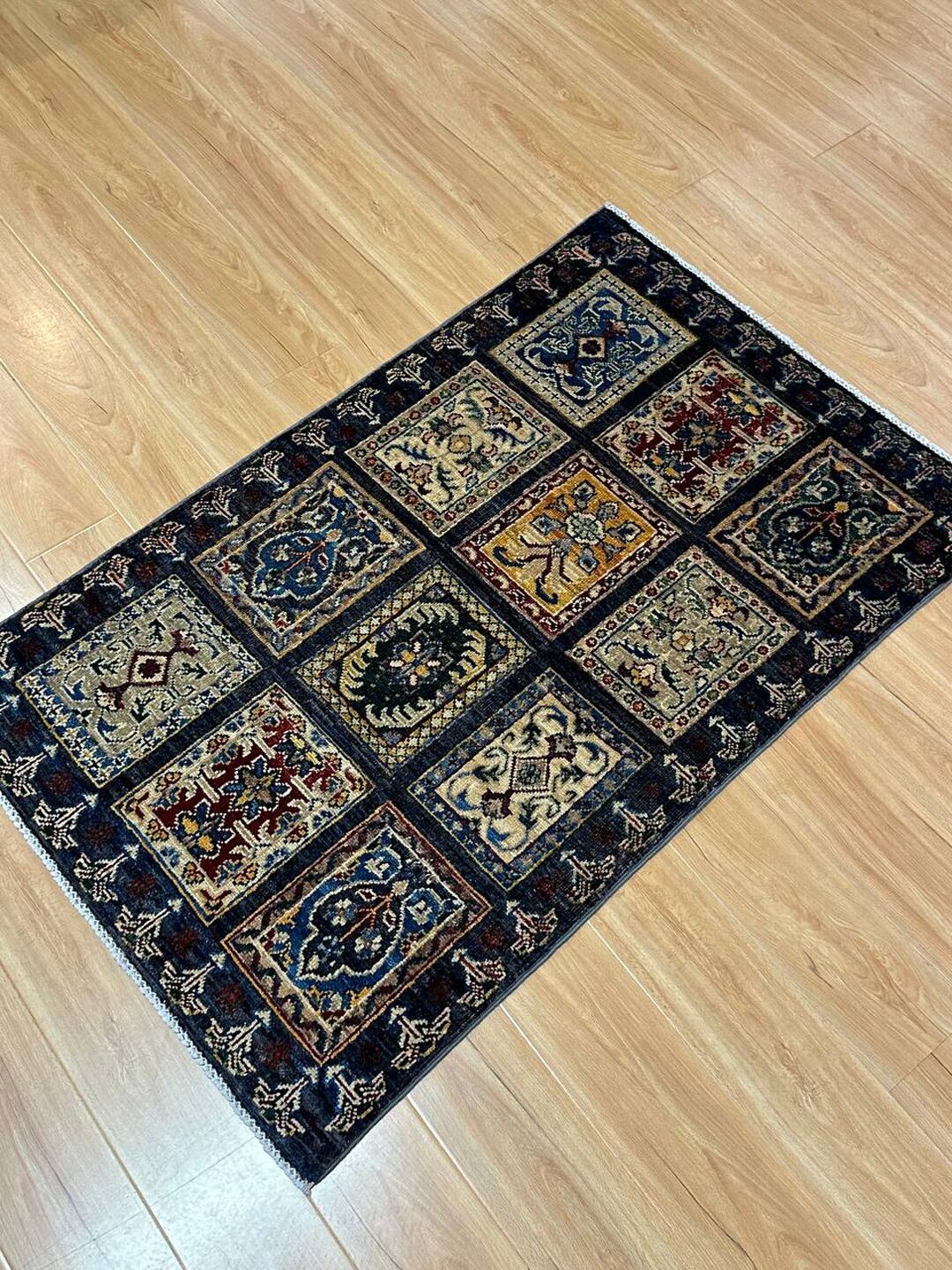 1.2 x 0.78 M Afghan Chobi Rug - Image 2