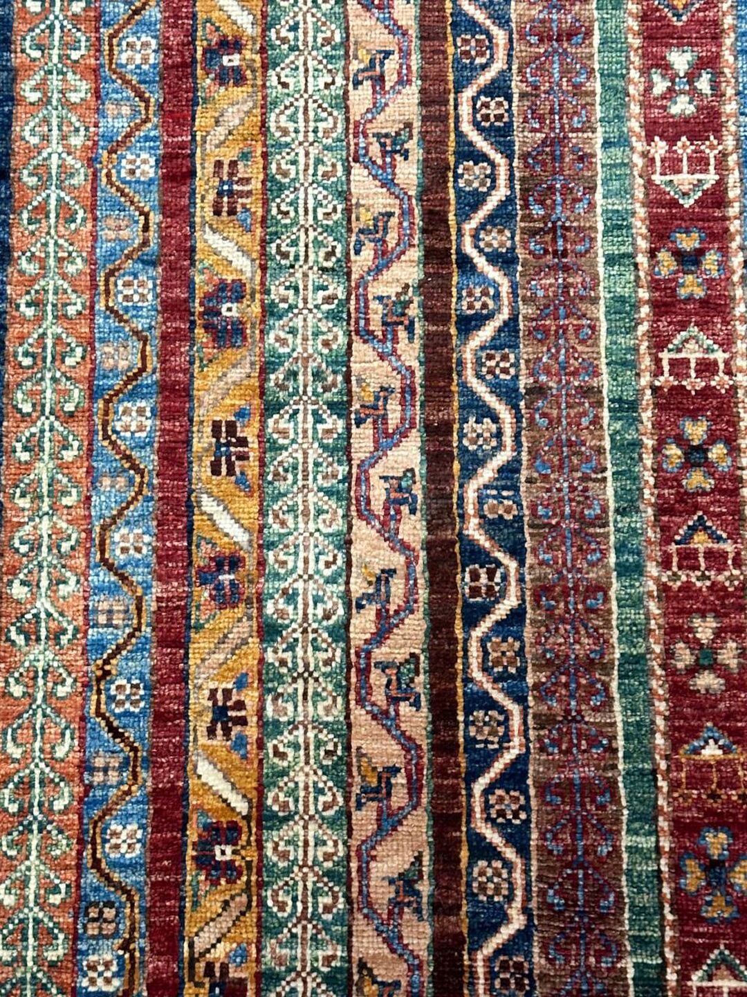 1.27×0.78 M Afghan Super Kazak Rug - Image 8