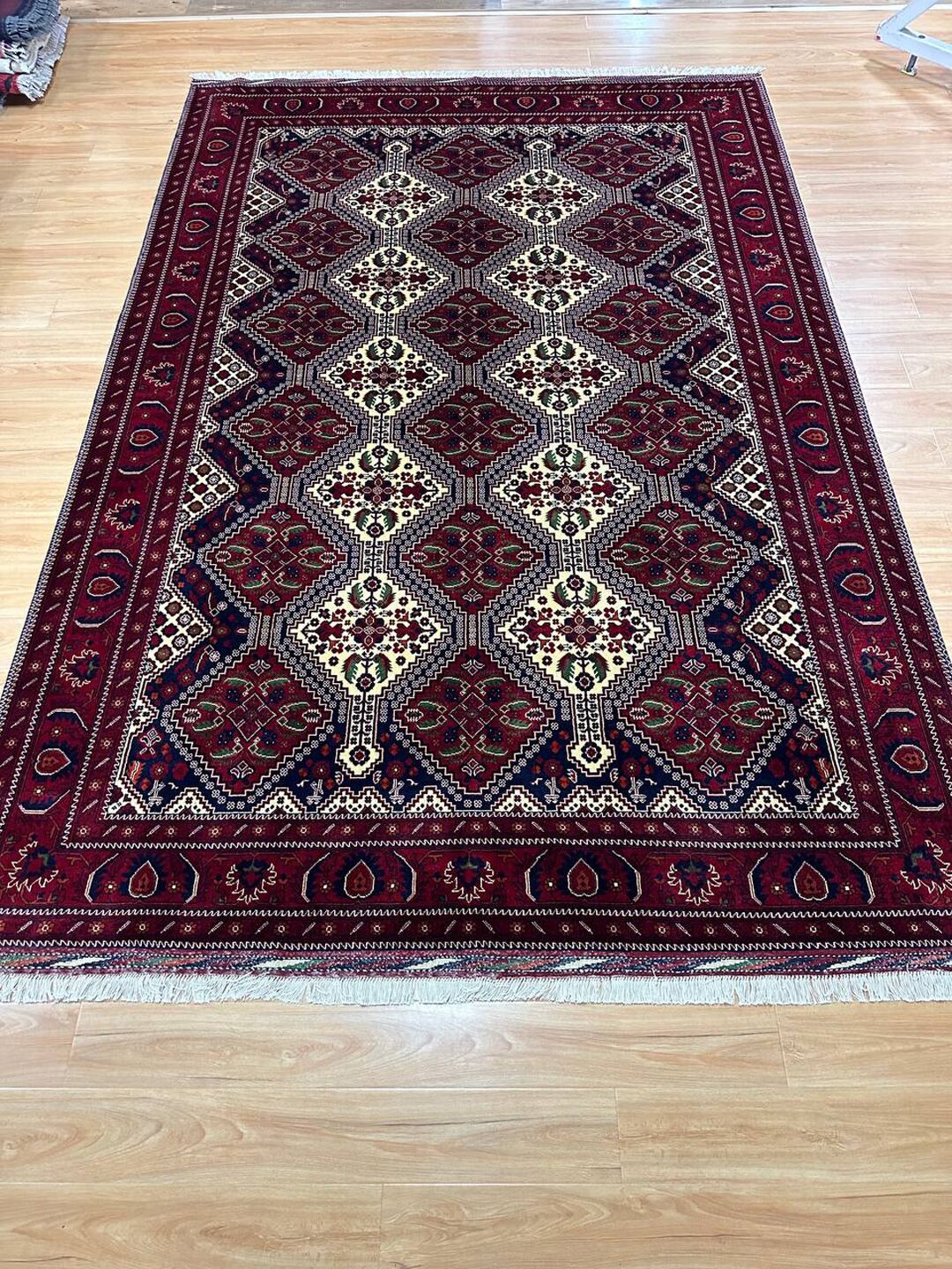 3x2 M Fine Afghan Beljick Rug - Image 2