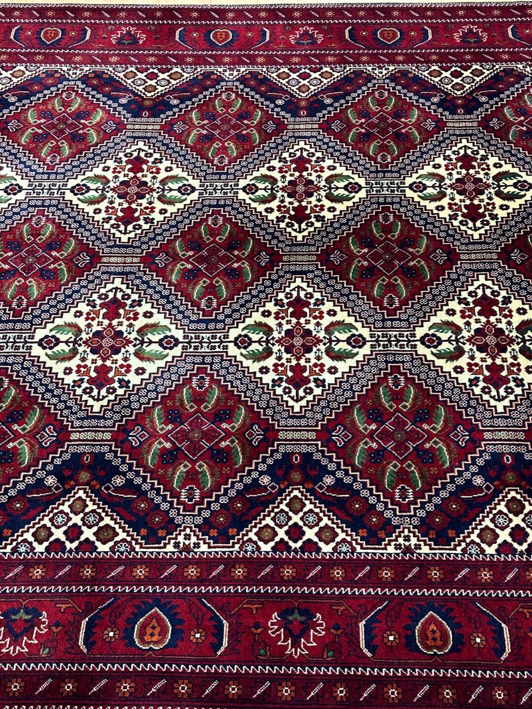 3x2 M Fine Afghan Beljick Rug - Image 4