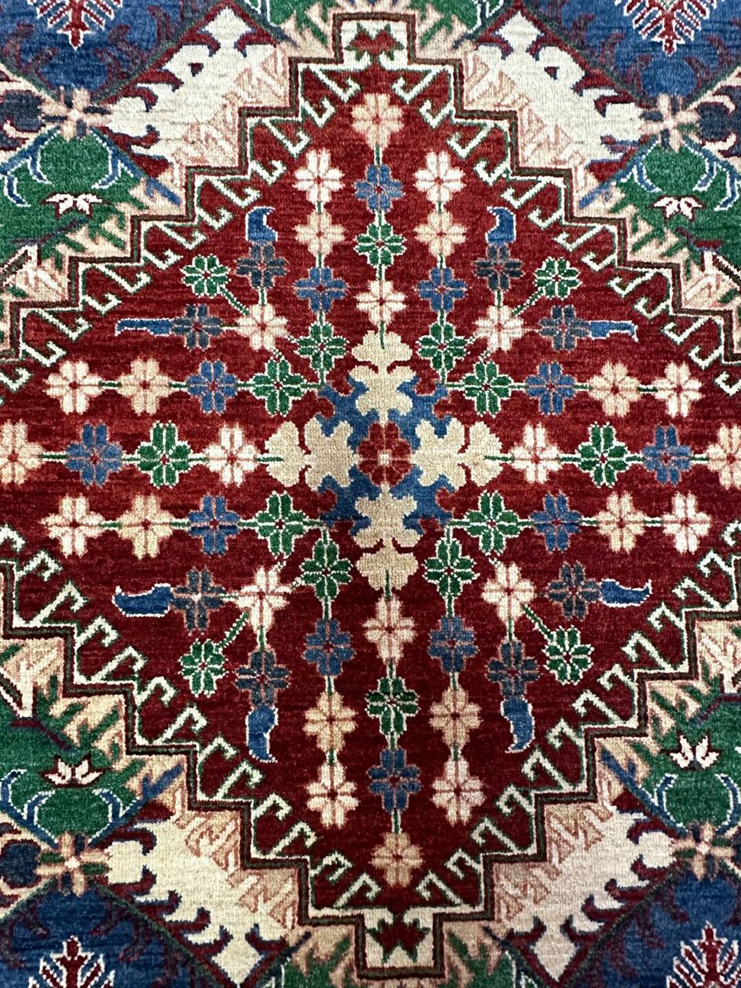 2.9×2 M Afghan Super Kazak Rug - Image 5