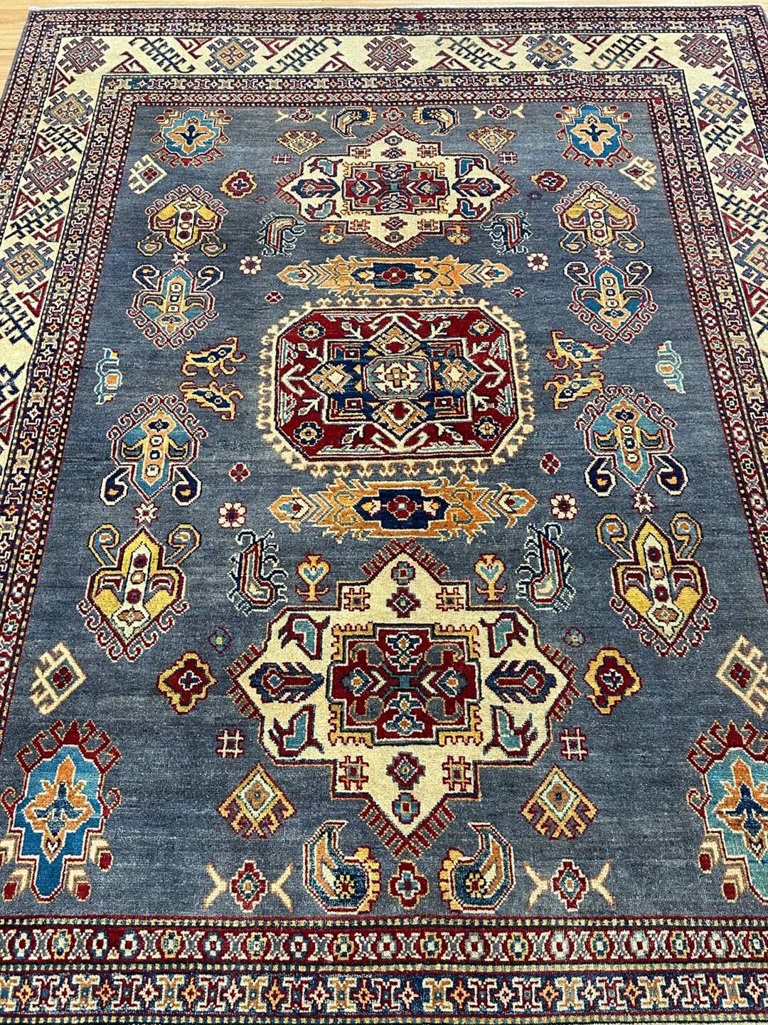 2.7×2 M Afghan Kazak Rug