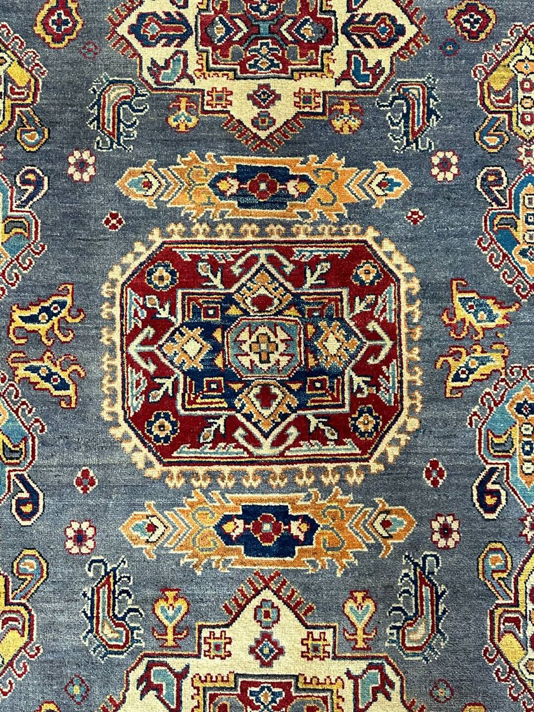 2.7×2 M Afghan Kazak Rug - Image 5