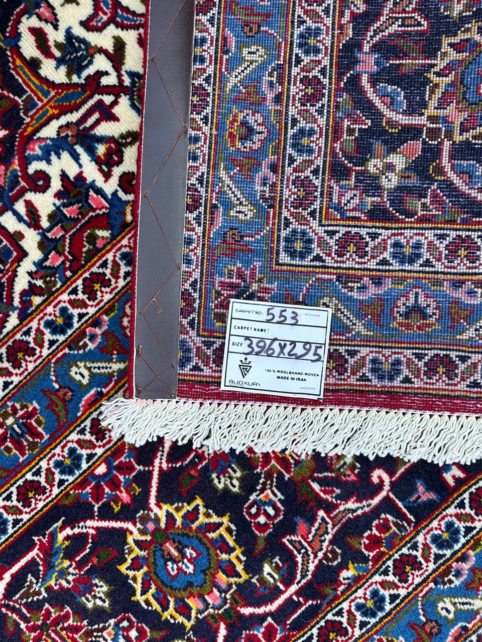 4x3M Signed Royal Traditional Persian Kashan Rug - Image 16