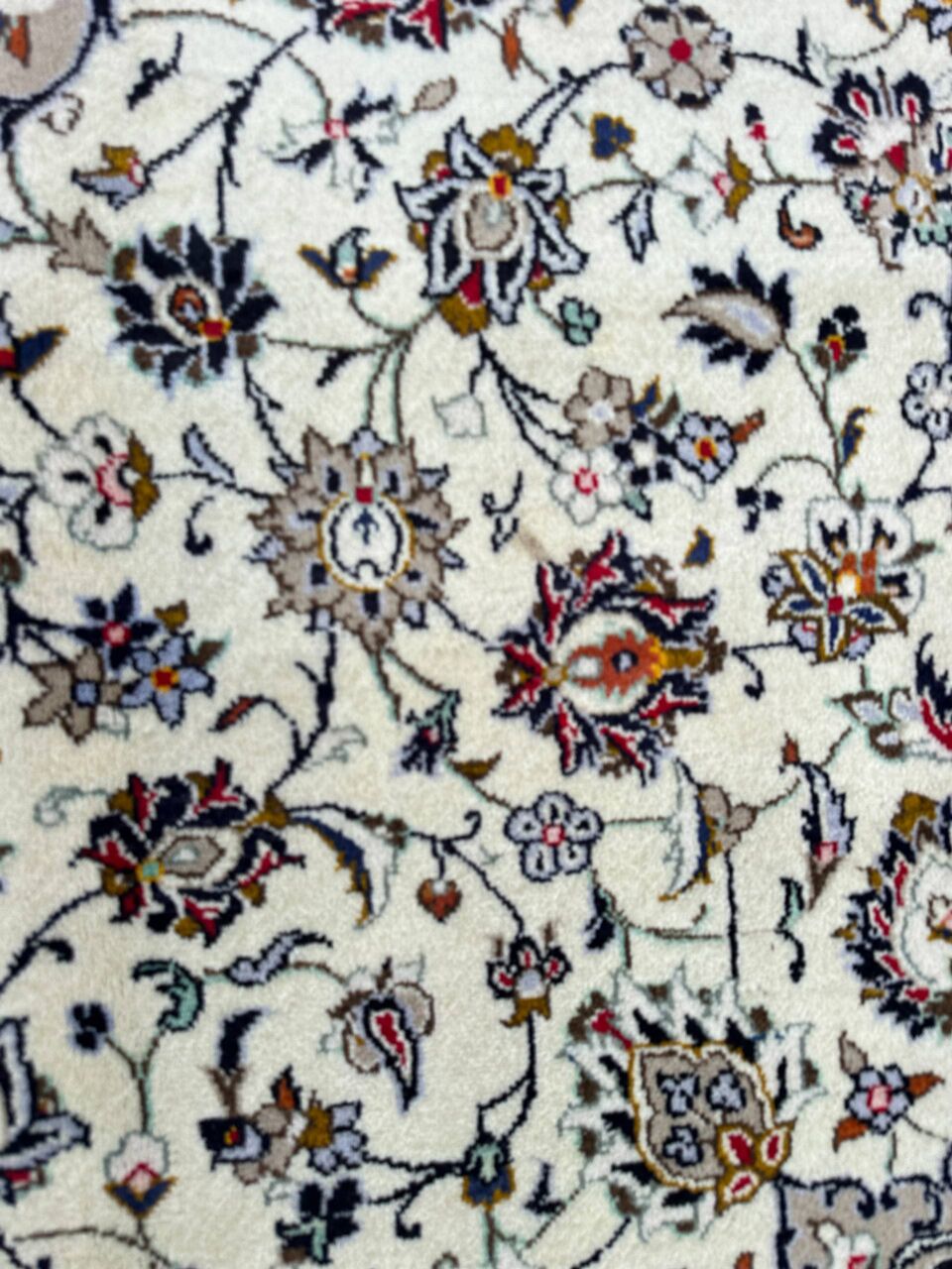 3.5x2.5M Beige Persian Kashan Rug - Image 10