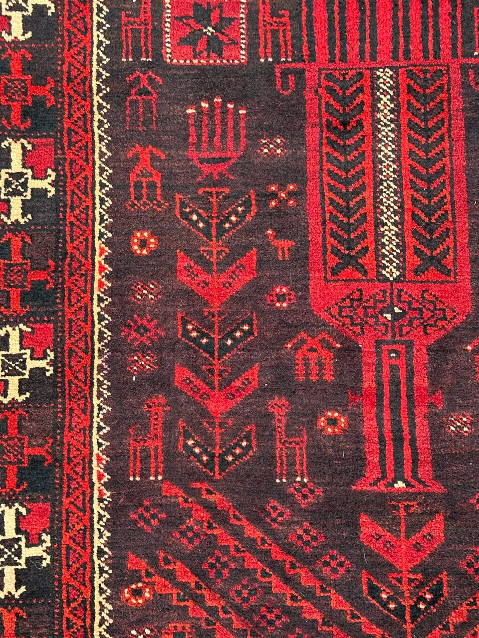 2.6x1.2M Kurdi Quchan Rug - Image 4