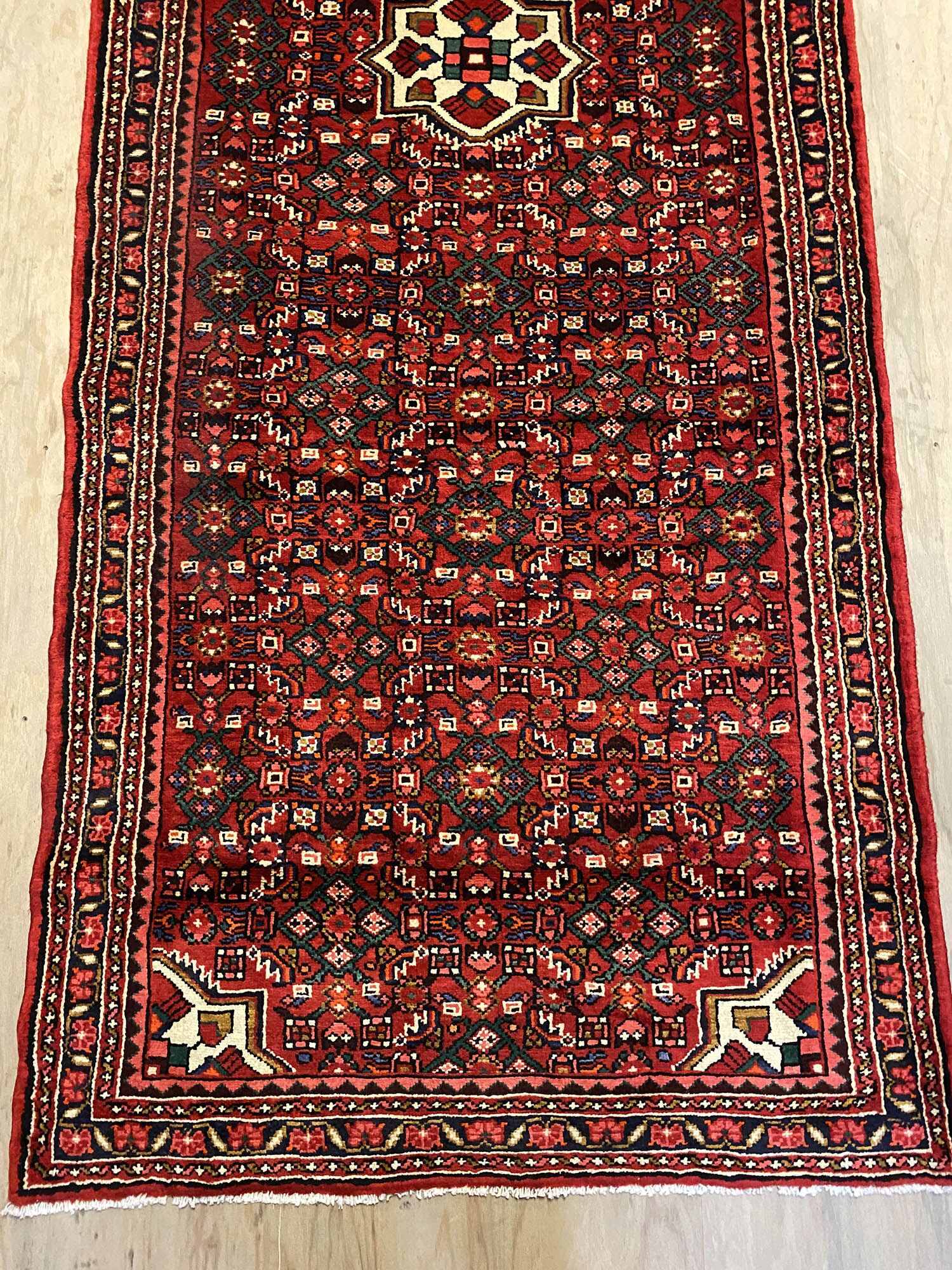 Super Discounted 3.5M Hamedan Persian Runner - Image 5