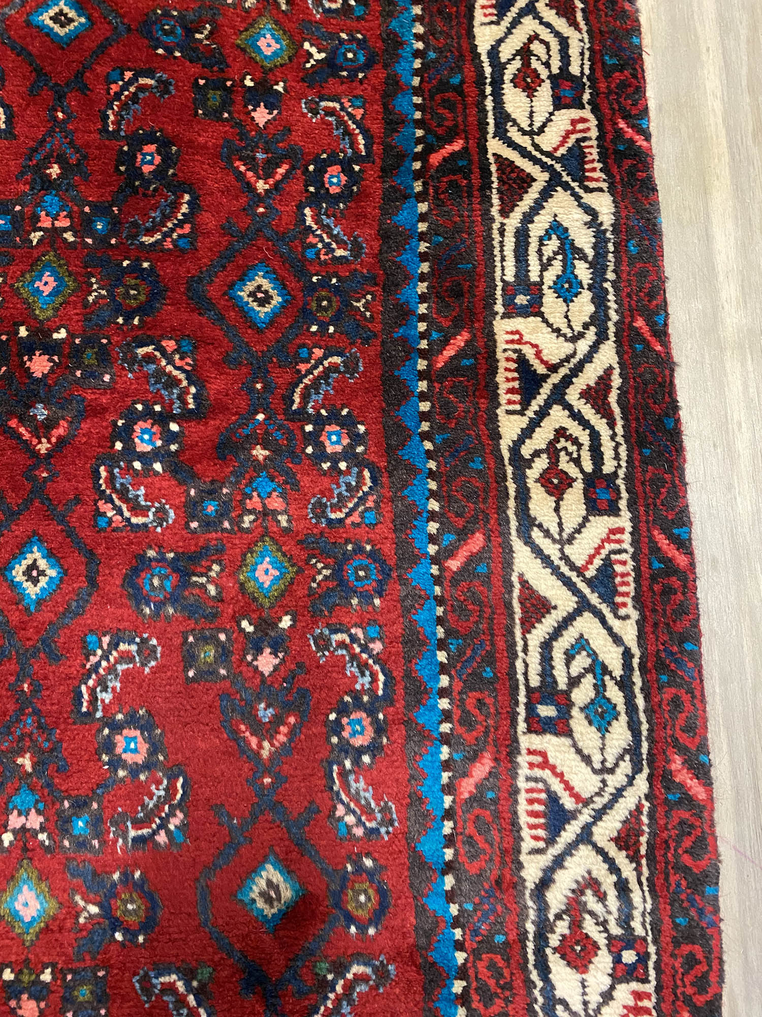 4.8 M Hamedan Persian Runner (Hosseinabad) - Image 5
